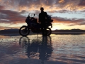 Amanecer en el Salar de Uyuni
