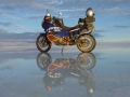 Amanecer en el Salar de Uyuni