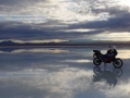 Amanecer en el Salar de Uyuni