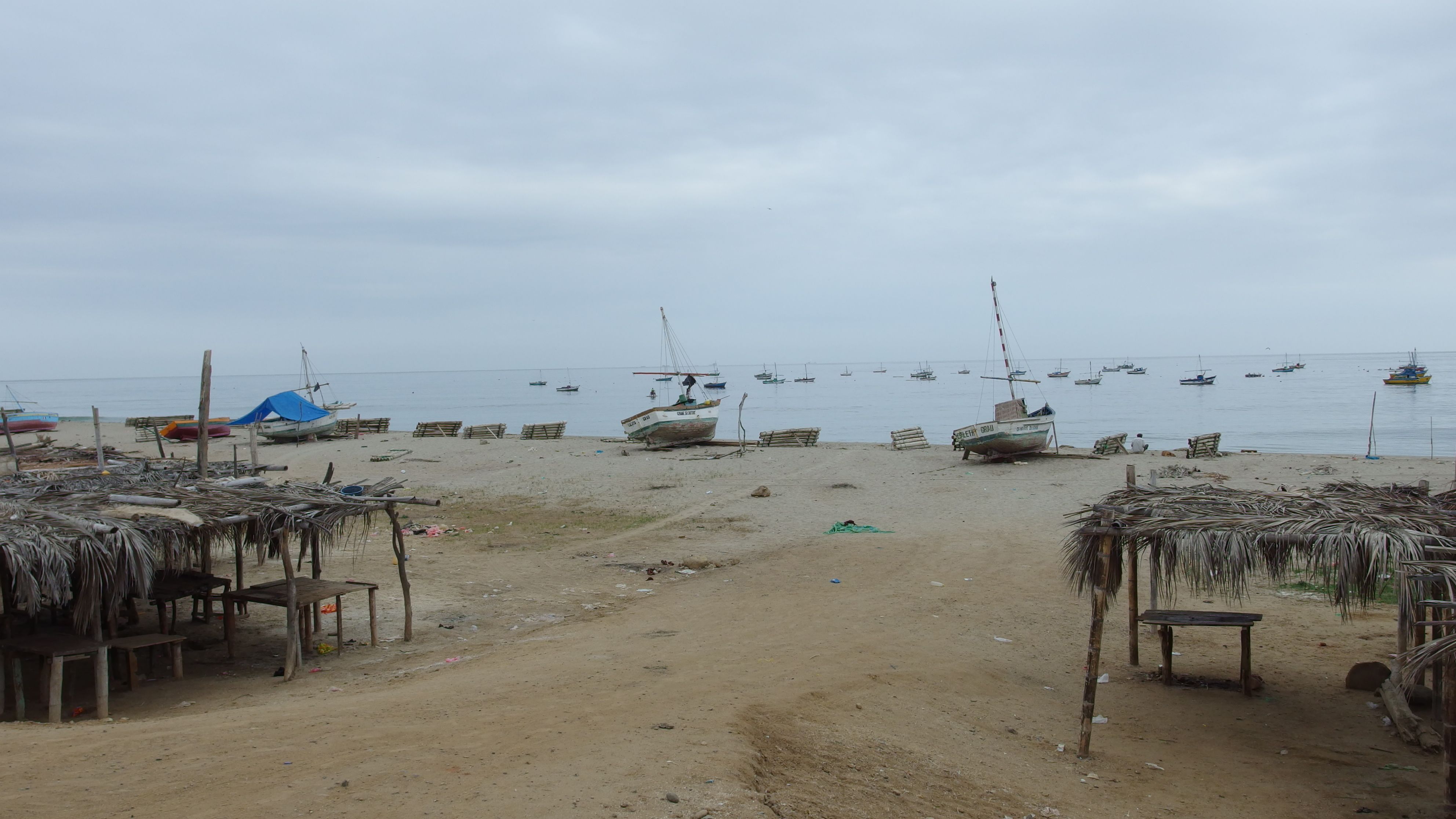 Playa. Camino a Mancora