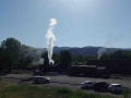 Tren histórico a vapor