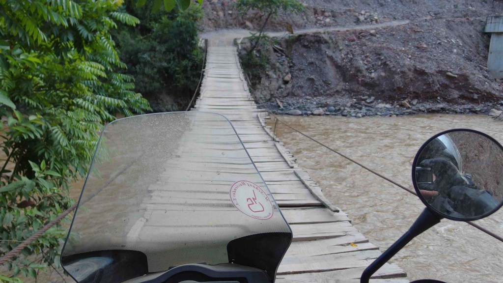 Puente colgante