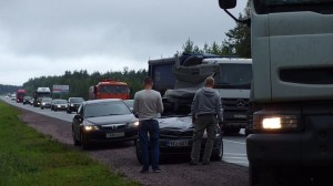 Accidente en ruta
